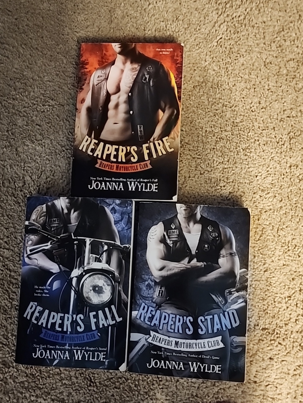 Joanna Wylde, REAPERS MOTORCYCLE CLUB SERIES